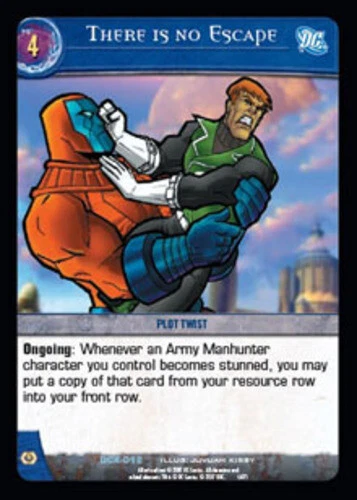 VS System: There is no Escape [Played] DC Exclusives TCG CCG Classic Marvel DC D