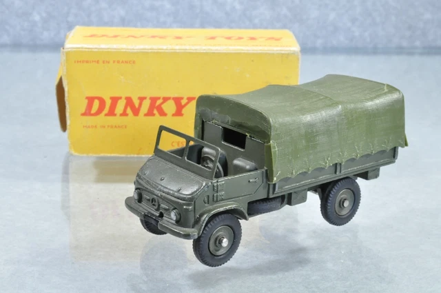 DINKY TOYS, GMC militaire USA baché n2 super dinky avec conducteur, M DINKY TOYS, GMC militaire USA baché n2 super dinky avec conducteur, M
