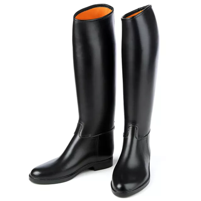 64ER Ovation Derby Cottage Child S Lined Rubber Riding Boot Black