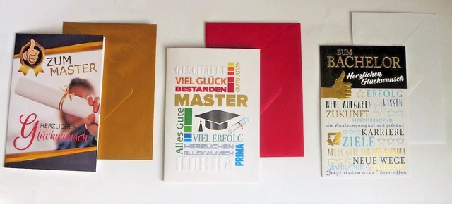 Ins Studium Glückwünsche Zum Studienbeginn Grußkarte picclick.de