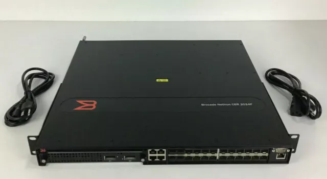 Brocade NI-CER-2024F-ADVPREM-AC WITH NI-CER-2024-2X10G DUAL AC