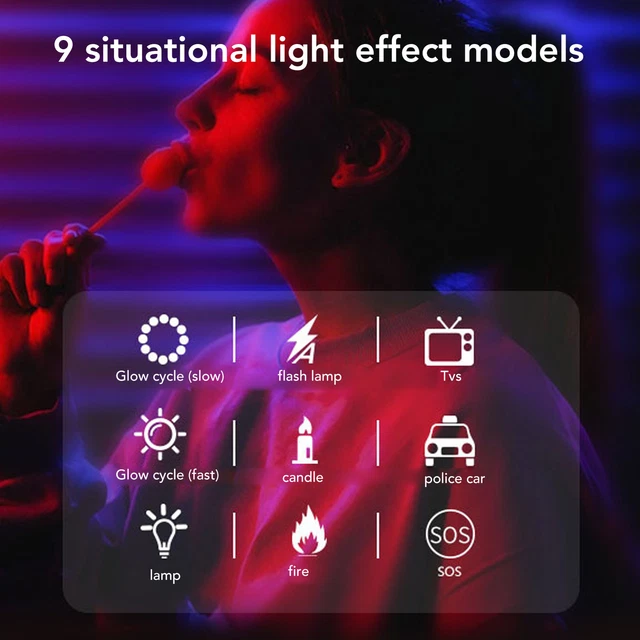 Luz de video RGB CRI 95 3000 a 9000K iluminación de fotografía portátil con 9 escenas