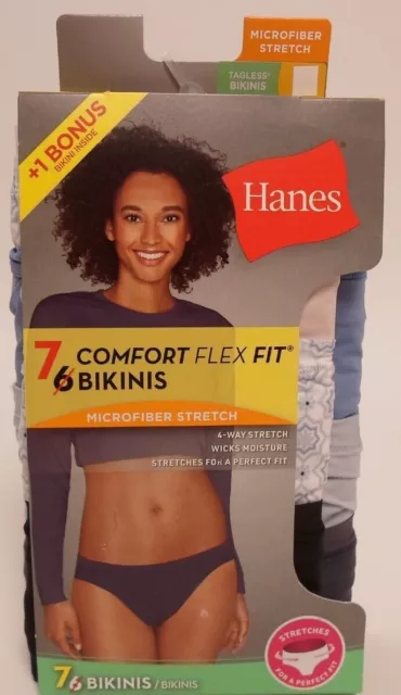 PACK OF 3 Hanes Bikinis Seamless No Panty Lines Underwear Size 5/S Choose  Color $5.95 - PicClick