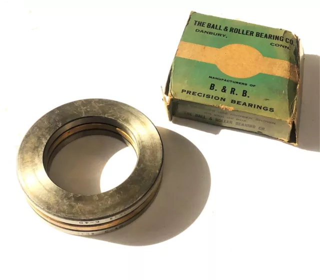 B&RB Thrust Ball Bearing C40 NOS