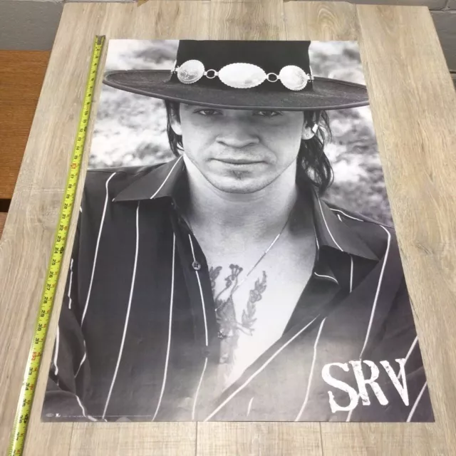 STEVIE RAY VAUGHAN SRV BIG Rare Record Store LP PROMO POSTER
