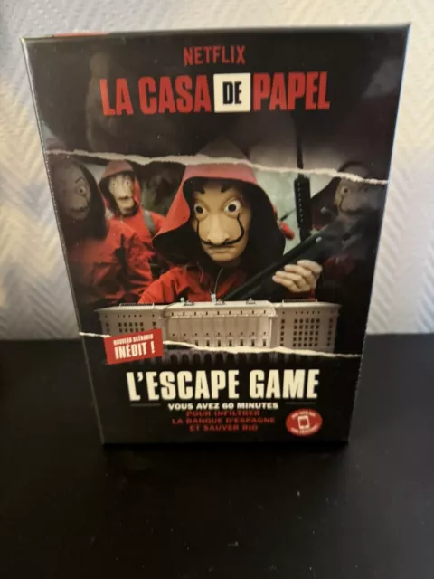 la casa de papel Jeu Escape Game