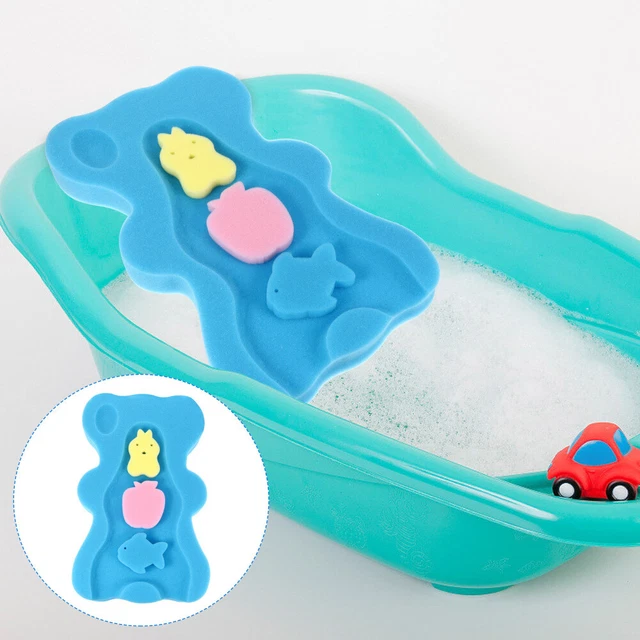 Infant Bath Cushion Baby Mat Sponge Bathtub Newborn Seat Kneeling