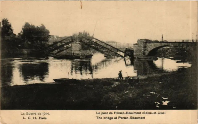CPA Militaire, Le Pont de Persan Beaumont (278506)