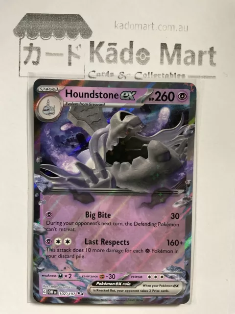 Koraidon EX 124/197 Full Art NM/M Obsidian Flame Pokemon Card