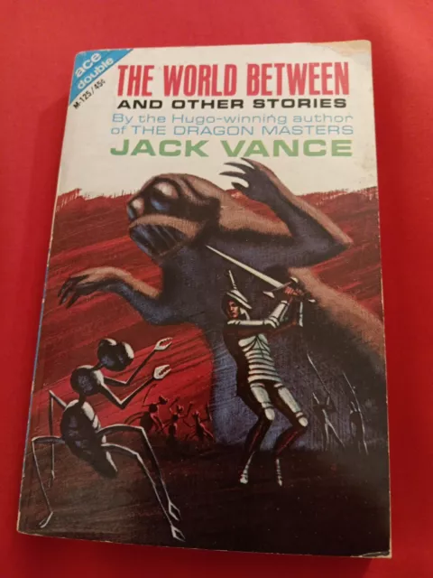Ace Double -  The World Between / Monsters in Orbit - ANTIQUE PULP Sci-Fi VF! ❤️