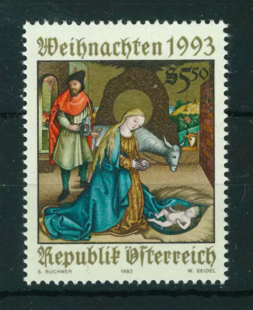 Austria 1993 Christmas stamp. MNH. Sg 2362