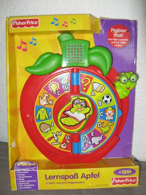 Lernspaß Apfel von Fisher-Price Musikfunktion Lernfunktion Spielfunktion TOP