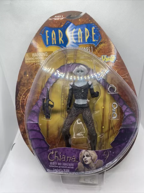 Far Scape - Series 1 - Chiana - Action Figure - Toy Vault - 2000