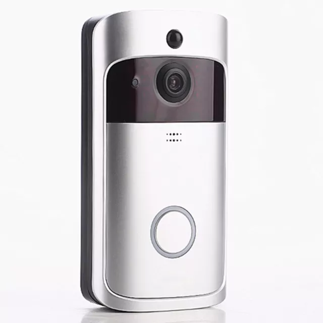 720P HD 2.4G WIFI Smart 2- Way Audio Video Visual DoorBell With Night Vision