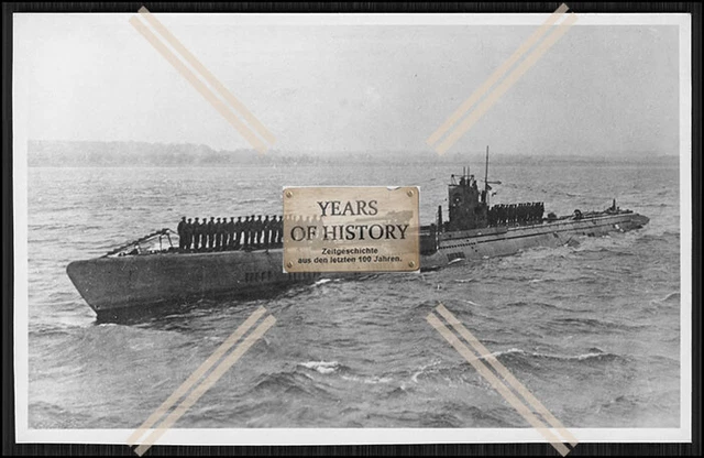 FOTO 1.WK WELTKRIEG 19141918 Unterseeboot UBoot U 117 Kaiserliche