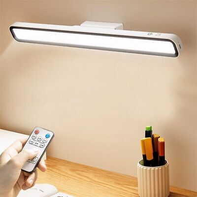 Desk LED USB Rechargeable Light Stepless Dimming Hanging Magnetic Reading Lamp
