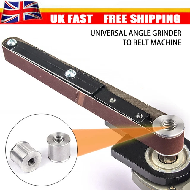 ELECTRIC ANGLE GRINDER Sanding Belt Adapter Aluminum DIY Wood