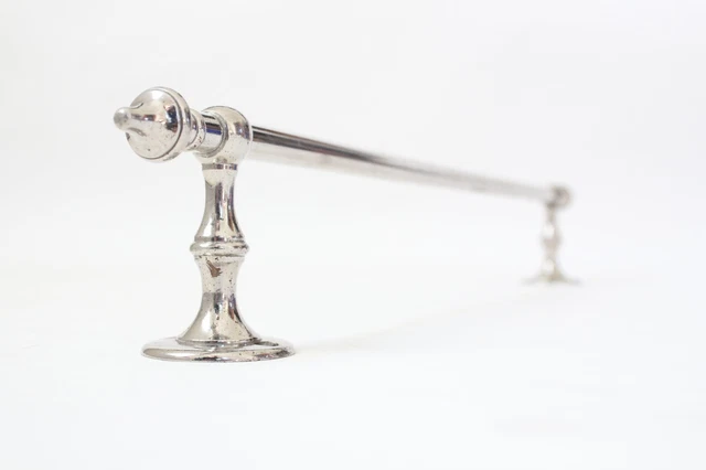 antique towel rod rack holder | deco victorian kitchen towel bathroom vtg