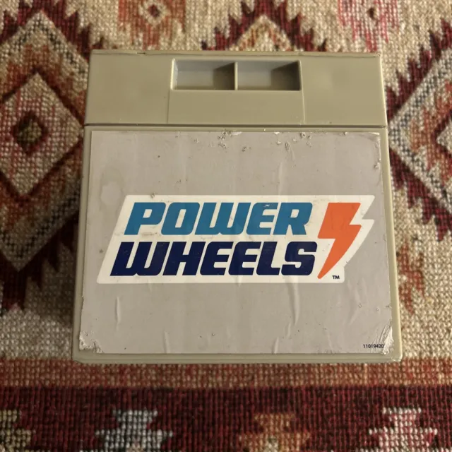 Fisher Price Power Wheels Grey 12 Volt Rechargeable Battery 00801-0638