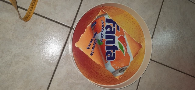Vassoio Fanta Vintage In Plastica Cm 32,5X4