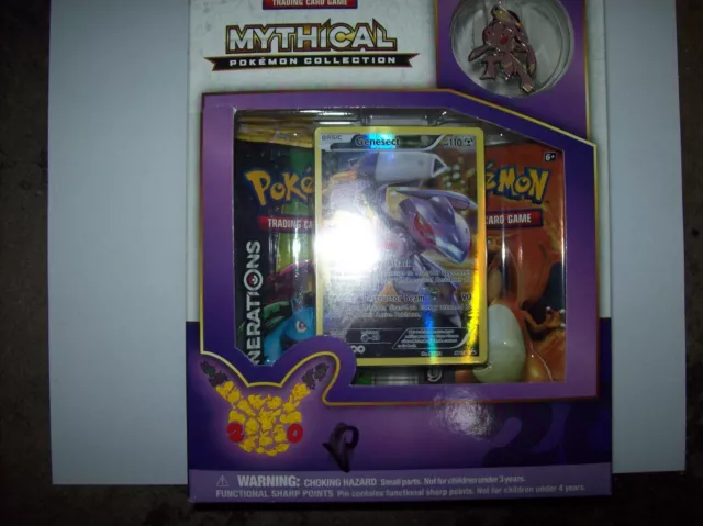 Pokemon Genesect Mythical Collection Box New and Sealed Free Priority Shipping