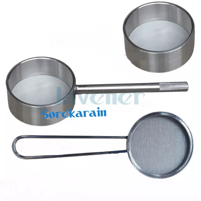 Dia 55mm (20-400 mesh) Stainless Steel Screen Cell Strainer Standard Test Sieve