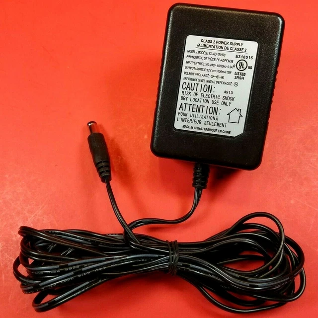 Alimentatore 12V PwrON Per LK-DC-120100 | Adattatore AC/DC 2 Metri Con Protezioni