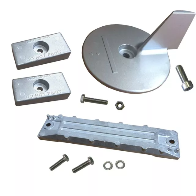 Aluminium ANODE & BOLT KIT 75HP 90HP Honda BF75A BF75D BF90A BF90D Outboard