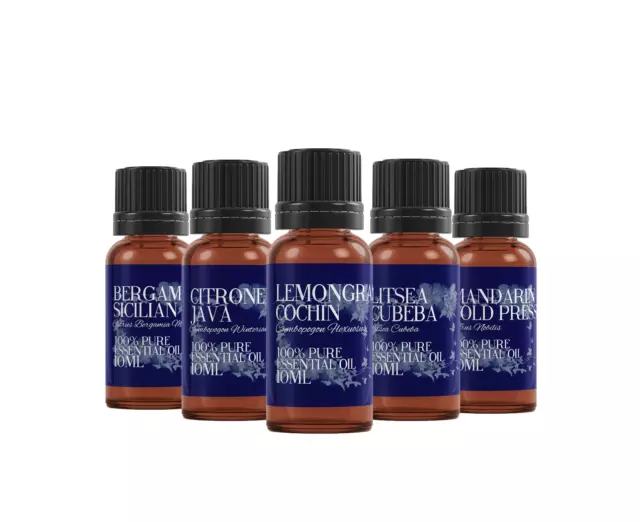 Mystic Moments | Essential Oil Starter Pack - Citrus 2 (5 x 10ml) (SP10EOCITR2) 3