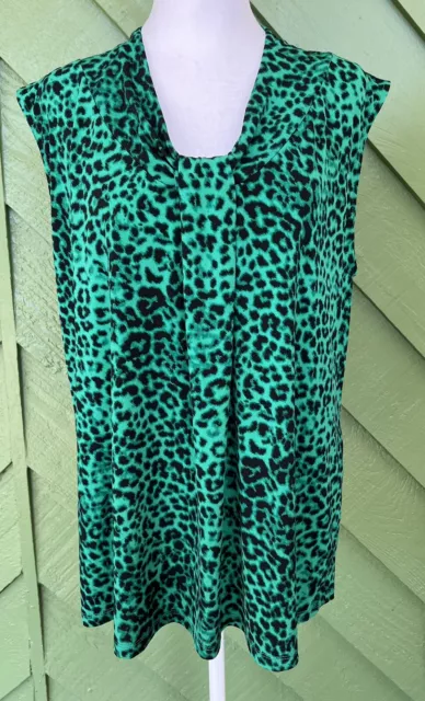 womens dana buchman Sleeveless Top Size XL Excellent Condition