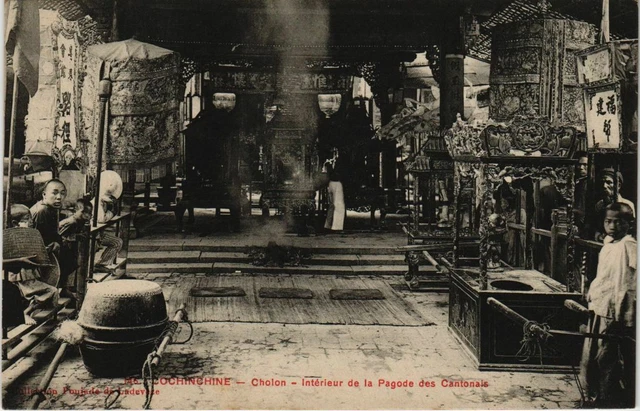 CPA AK VIETNAM COCHINCHINE Cholon - Pagode des Cantonais (60955)