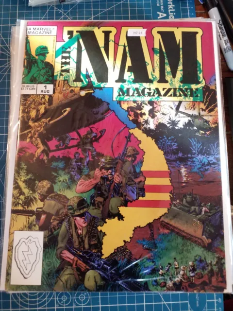 The 'Nam 1 Marvel Comics Magazine 7.0 H7-23