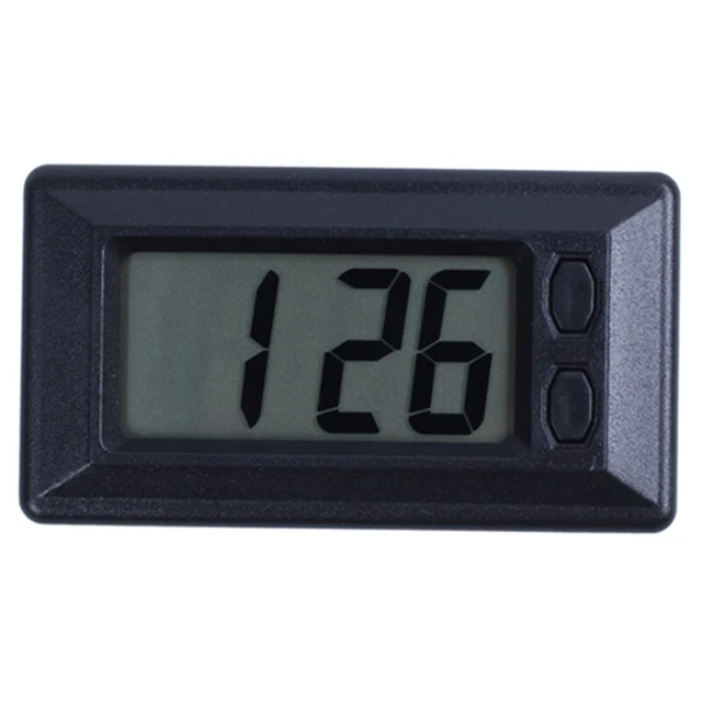 Orologio cruscotto LCD ultrasottile display digitale veicolo auto con calendario Co Z1A7