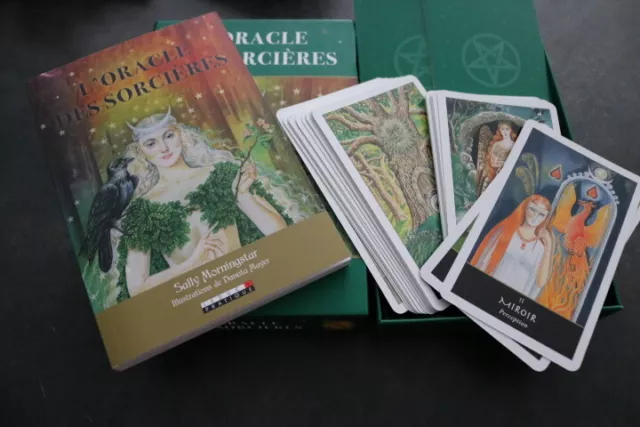 ESOTERISME coffret L'ORACLE DES SORCIERES tarots sally morningstar / d.mayer