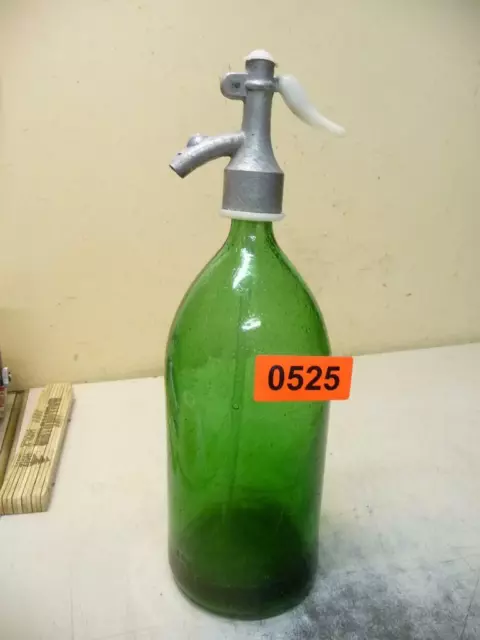 0525. Alte Sodaflasche Siphonflasche 1 Liter old siphon bottle