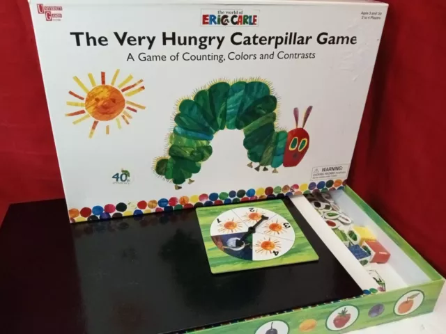 University Games Eric Carle The Very Hungry Caterpillar Board Game Complete