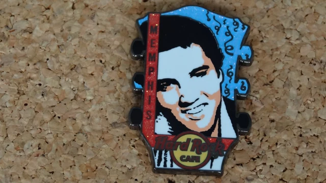 Pin's Hard Rock Café, Elvis, Memphis, double pics