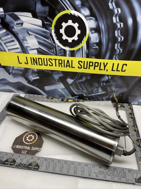 INTERROLL 6113 60N19 Drum Motor_.22Hp/230V/3Ph_19.37”-W_*READ DETAILS_FAST SHIP!