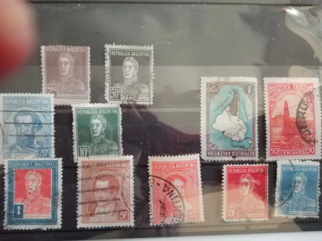 Small used stamp lot of ARGENTINA Stamps