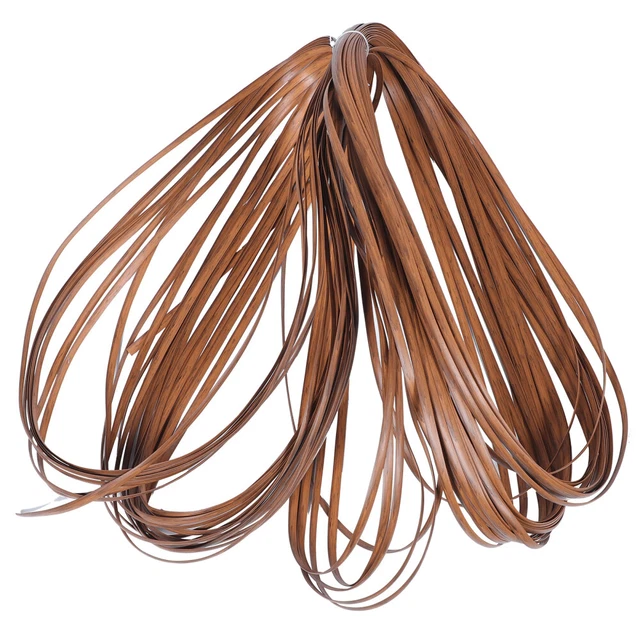 Rattan Sintetico Per Riparazioni - 18m Di Materiale Intrecciato Per Sedie, Tavoli E Cesti