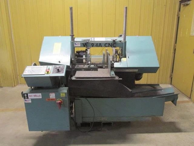 W.F. Wells W-914A-CNC Automatic Horizontal CNC Bandsaw 9" x 14" Band Saw