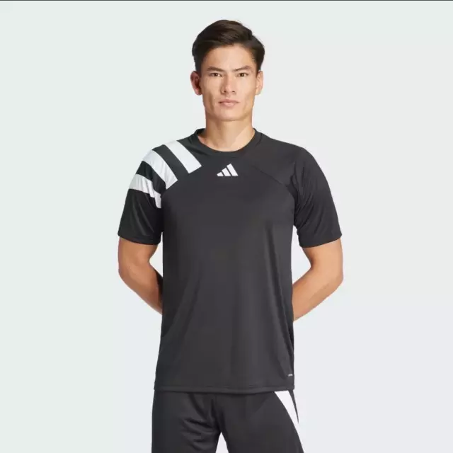 Adidas Camiseta Hombre Fortore 23 Jersey - Color: Negro / Blanco