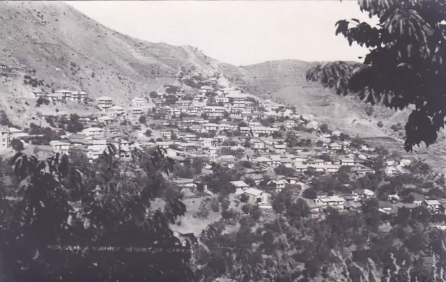 Zypern Postkarte Pedoulas Troodos Sommerresort Frühfoto C1920