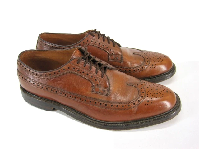 VINTAGE NETTLETON TRADITIONALS 13C Longwing Wingtip Blucher  display picture 1