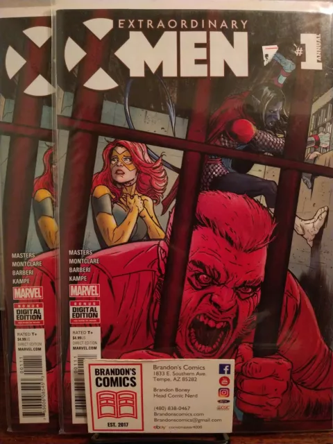 EXTRAORDINARY X-MEN #1 ANNUAL Marvel Comics 2015