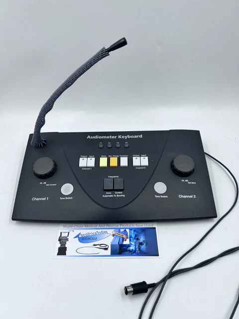 KEYBOARD INTERACOUSTICS AFFINITY 2.0 Audiometer Hearing Aid Analyzer £ ...
