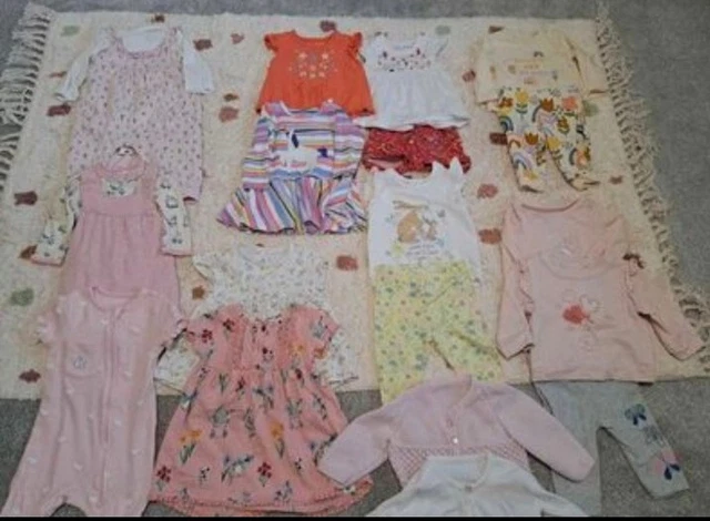 Baby Girl clothes 0-3 months bundle