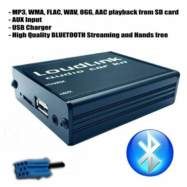 Lancia Thesis Loudlink Bluetooth AUX FLAC Mp3 USB Adattatore CD Changer Lancia Thesis Loudlink Bluetooth AUX FLAC Mp3 USB Adattatore CD Changer