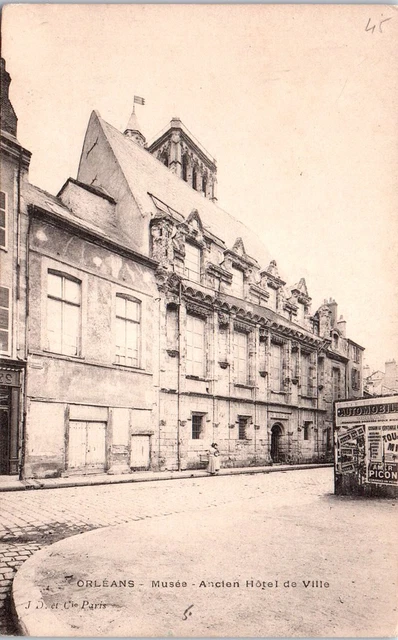 CPA Calais – Les Géants Et L'Ancien Hôtel De Ville – Carte Postale Originale