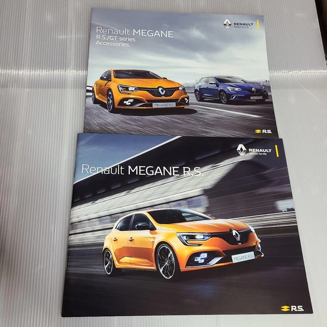 Renault Megane R.S. Catalog With Accessory Japan x